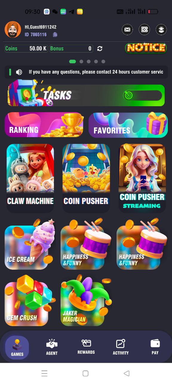 Claw Machine Mobile Game